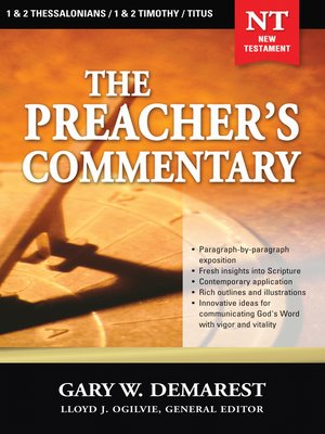 cover image of The Preacher's Commentary--Volume 32